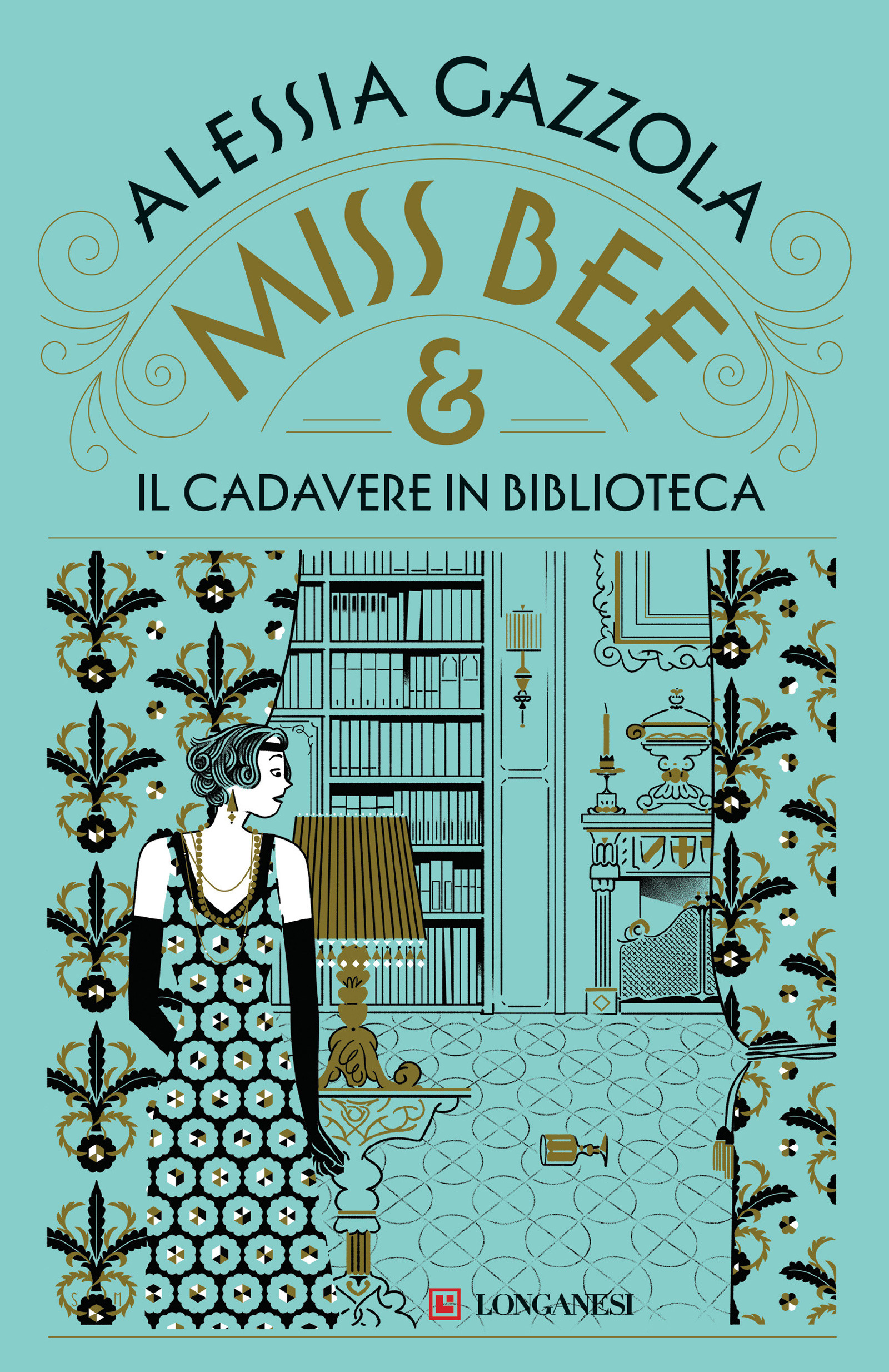 Copertina di Miss bee e il cadavere in biblioteca