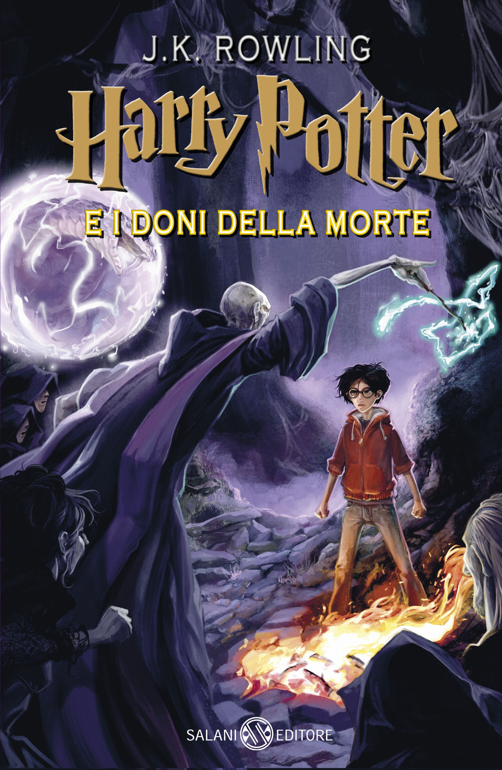 Copertina di Harry potter e i doni della morte. vol. 7