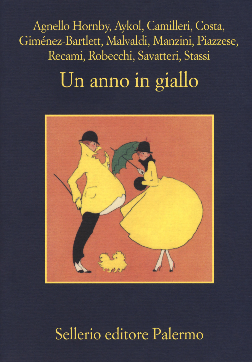 Copertina di anno in giallo (un)
