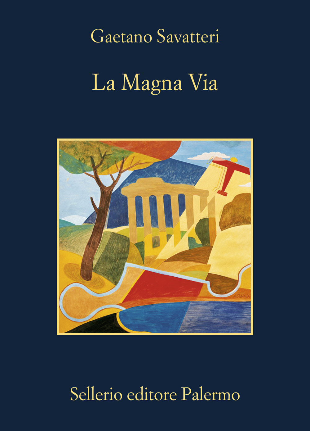 Copertina di magna via (la)